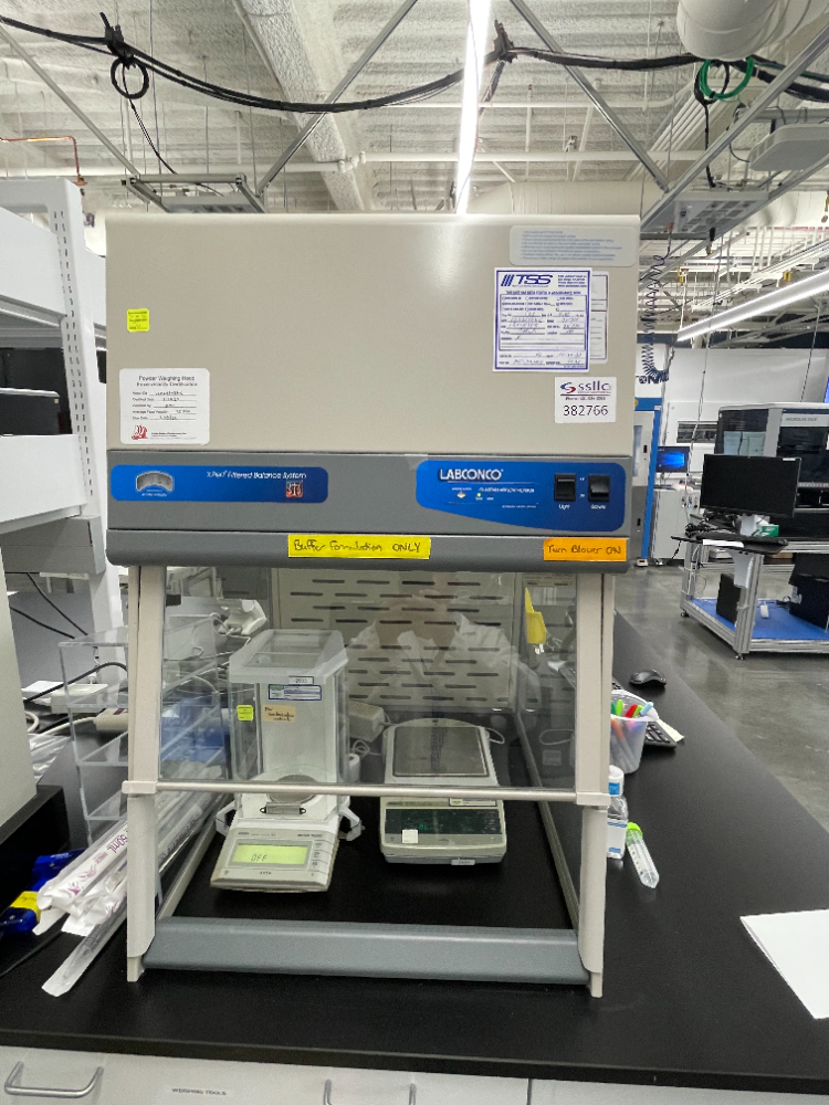 Image of Labconco XPert Filtered Balance System 2ft Powder Weighing Hood